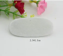 Set of 50 Versatile Felt Circle and Ellipse Fabric Pads (Ellipse)