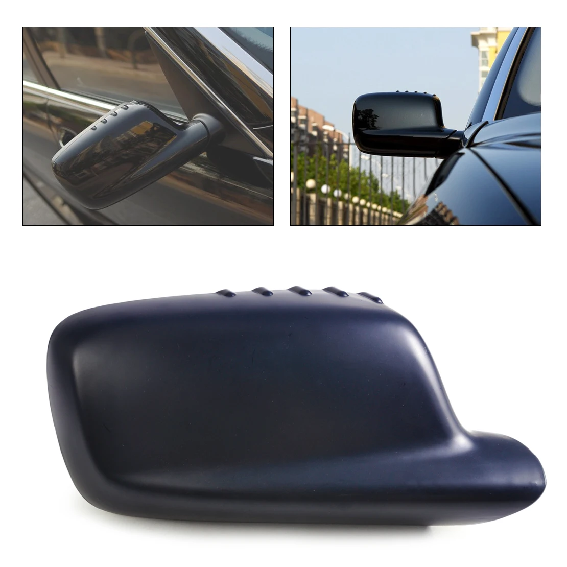 #*Cheap beler Right Door Mirror Cover Cap Case 51167074236 Fit for BMW 3 7 Series E46 E65 E66 330Ci 745i 750i 750Li 760i 760Li Alpina B7