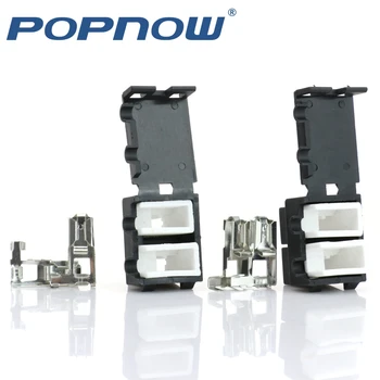 

2sets H7 Headlamp Bulb Connector Socket Ceramic Female Plug Pin Adapter for HID Halogen Headlight #1644*2