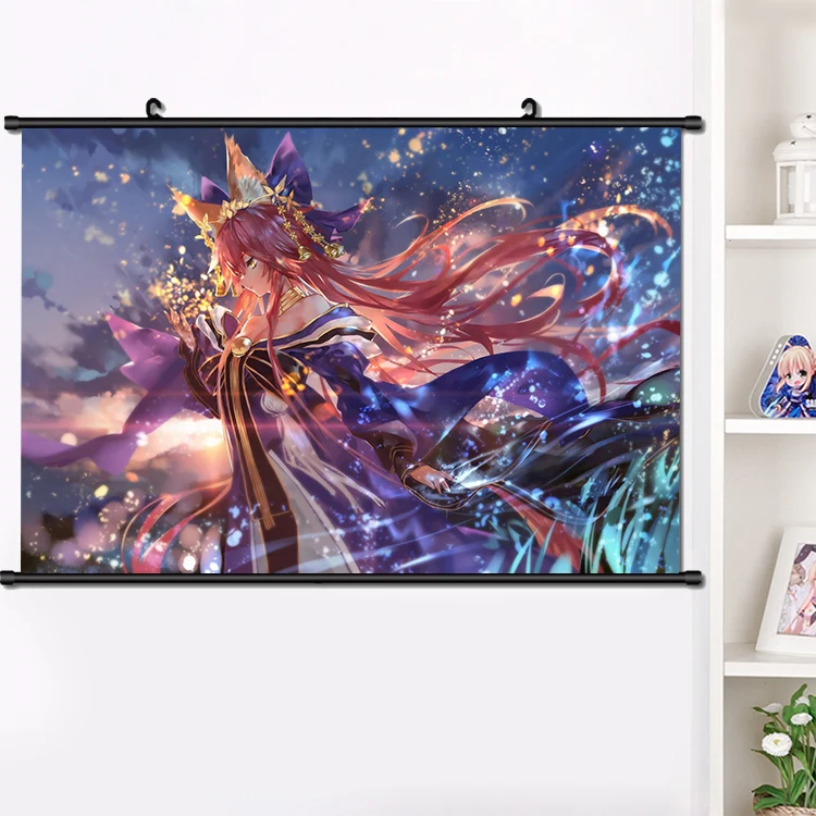 Японское аниме Манга &quotсудьба&quot/Большой заказ FGO Tamamo no Mae Косплей настенная