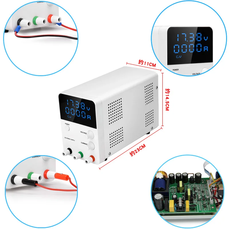 Переменный DC Питание 30V 5A 10A регулируется Питание мА Дисплей для детей, на возраст от 0 до 30V 0-10В легко Применение и легко носить с собой