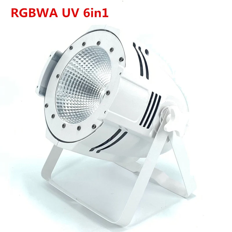 Светодиодный par 200 Вт COB RGBWA UV 5в1/RGBW 4в1/RGB 3в1/теплый белый холодный белый UV светодиодный Par Par64 Светодиодный точечный светильник dj светильник - Цвет: RGBWA UV 6in1