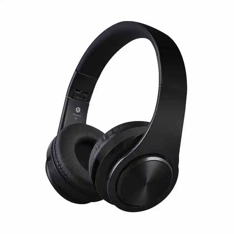 Jiesheng B3 HiFi Bass Stereo Bluetooth Headphone Wireless Headset LCD Display With Microphone FM Radio Micro-SD Card Slot |