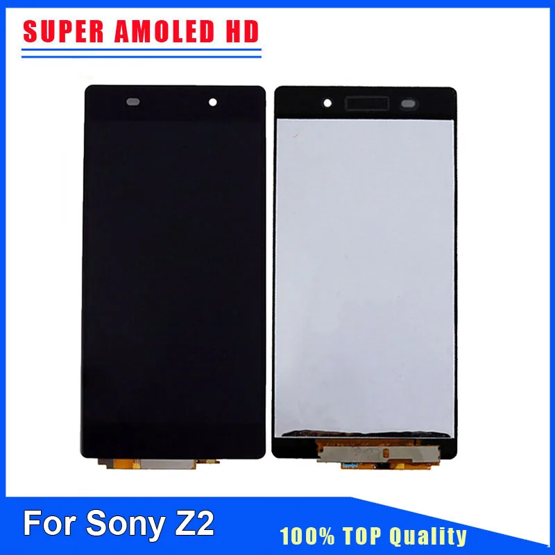 

Grade AAA LCD display For SONY Xperia Z2 L50W D6503 LCD Screen replacement with frame or without frame