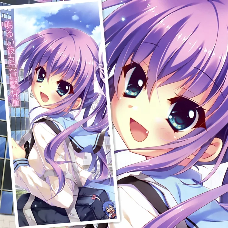 45x95 см Kyoto tsukisaka sayu Lucky Star лоли Moe Мультфильм Аниме Арт стены картину росписи stick