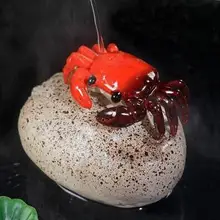 Стиль личности креативный Фиолетовый Глиняный Обесцвечивающий краб с камнем китайский чай ПЭТ кунгфу приборы для чайной церемонии T149