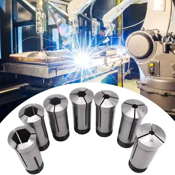 

7Pcs 5C Collet Stop Set For Hardinge Lathes Chuckers Mills CNC Precision Spring Collet Set CNC Milling Lathe Tool