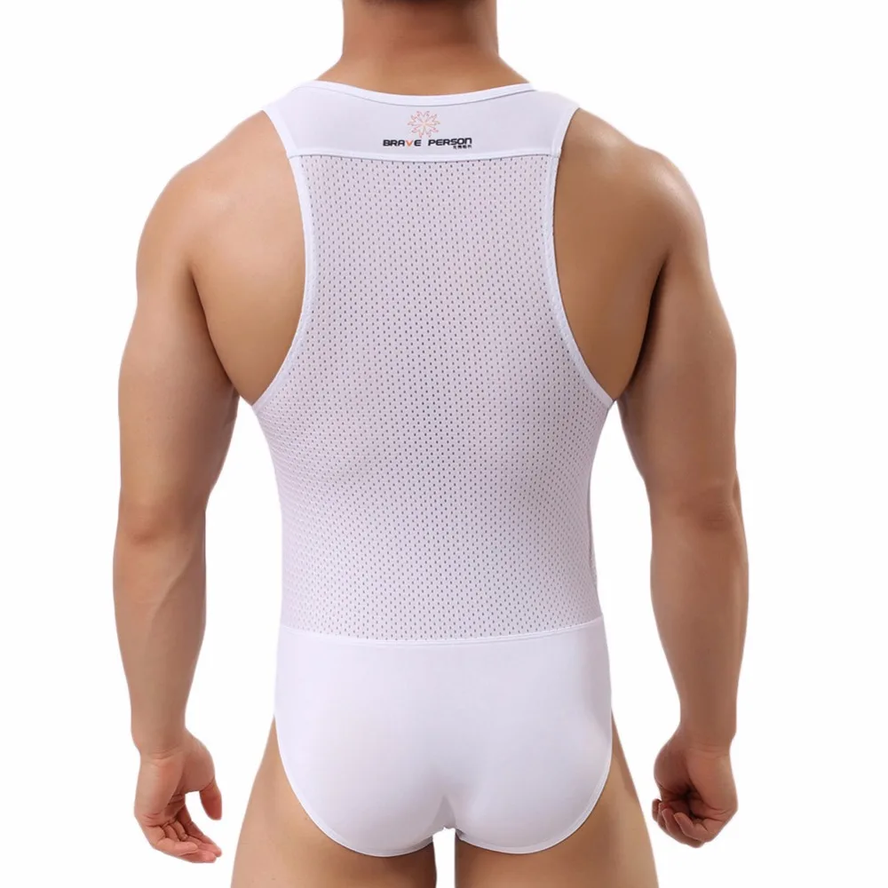 mens mesh jumpsuit