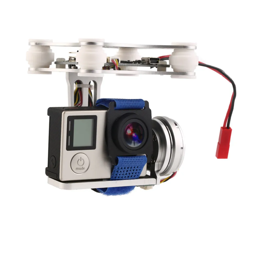1set FPV 2 Axle Brushless Gimbal With Controller For DJI Phantom GoPro 3 4