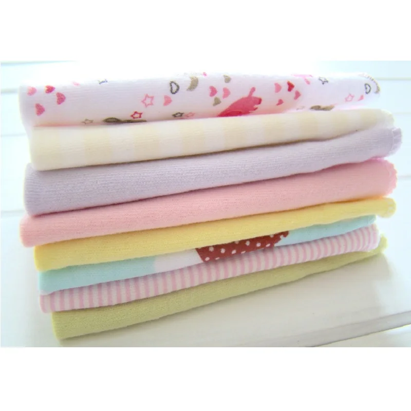 8pcs / Pack Newborn Baby Cotton Towels Saliva Towel Towel Baby Boys Girls Bebe Toalha Towel Handkerchief KF011