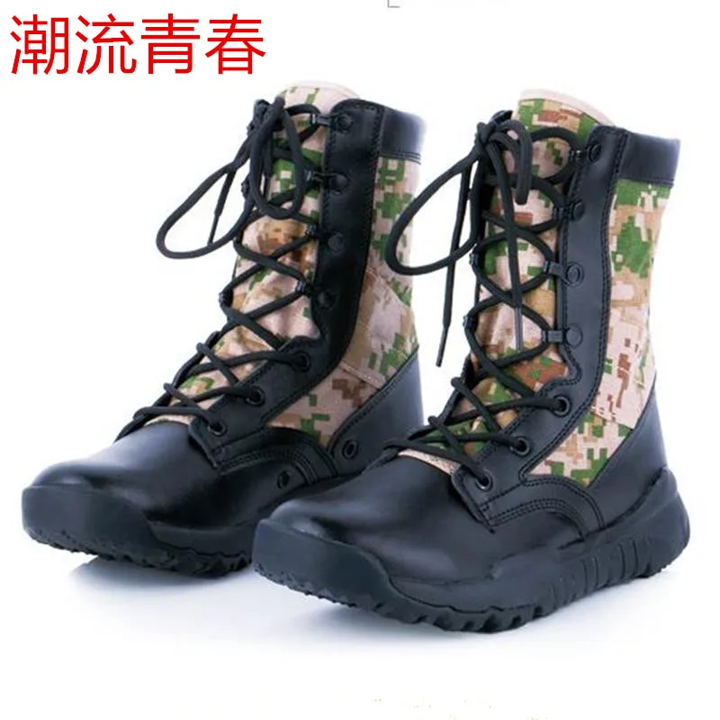 38 colorido Masculinos Deserto Masculino Tático Verde Combate Táticas De Botas 44 multi Sapatos Homens Camuflagem Grande Militar Tamanho Rwx81T51