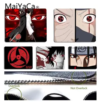 

MaiYaCa New Itachi s Sharingan Customized MousePads Computer Laptop Anime Mouse Mat Computer Notbook Mousepad Gaming Mouse Pad