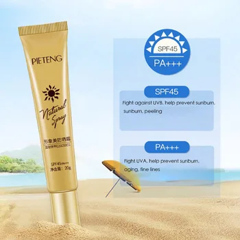 

SPF 45 Sunscreen Cream Sunblock Oil Control Moisturizing Anti Sun Cream SSwell