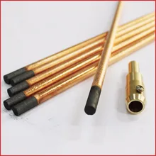 air carbon arc gouging rods DC copperclad electrodes round 8mm with chuck holder arcair spot stud welder dent puller shrinking