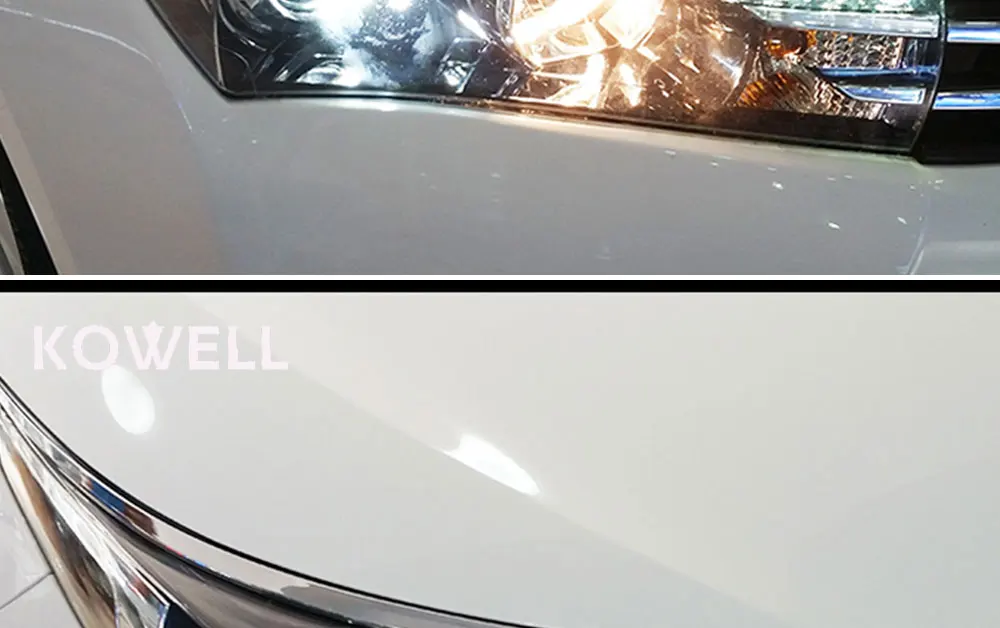 KOWELL автомобильный Стайлинг для Toyota Corolla фары- Altis светодиодный фары DRL ксеноновые линзы Высокий Низкий луч парковка противотуманные фары
