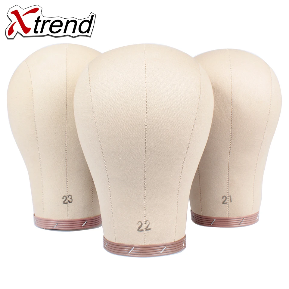 Xtrend Диагональ 21 24 дюйма холщовая головка головного блока для стайлинга дисплея с