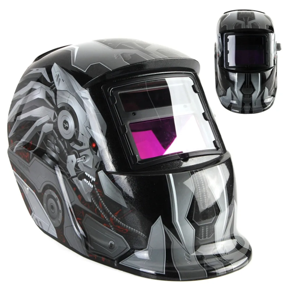 

Solar Auto Darkening Welding Helmet Transformers Style Cool   ARC TIG MIG Grinding Electric Welder Mask