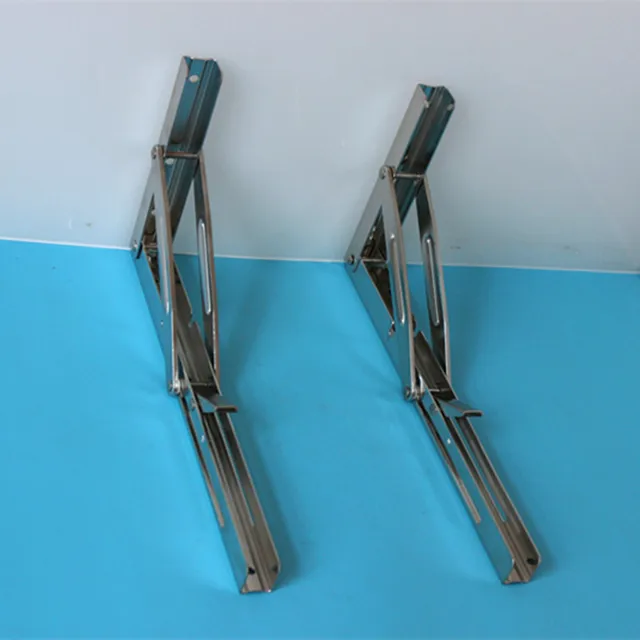 2 Stücke Wand Montiert Kltisch Regaltragarm Frühling Paar 2 Stücke Wand Montiert Kltisch Regaltragarm Frühling Paar Veren Edelstahl Tisch Halterung