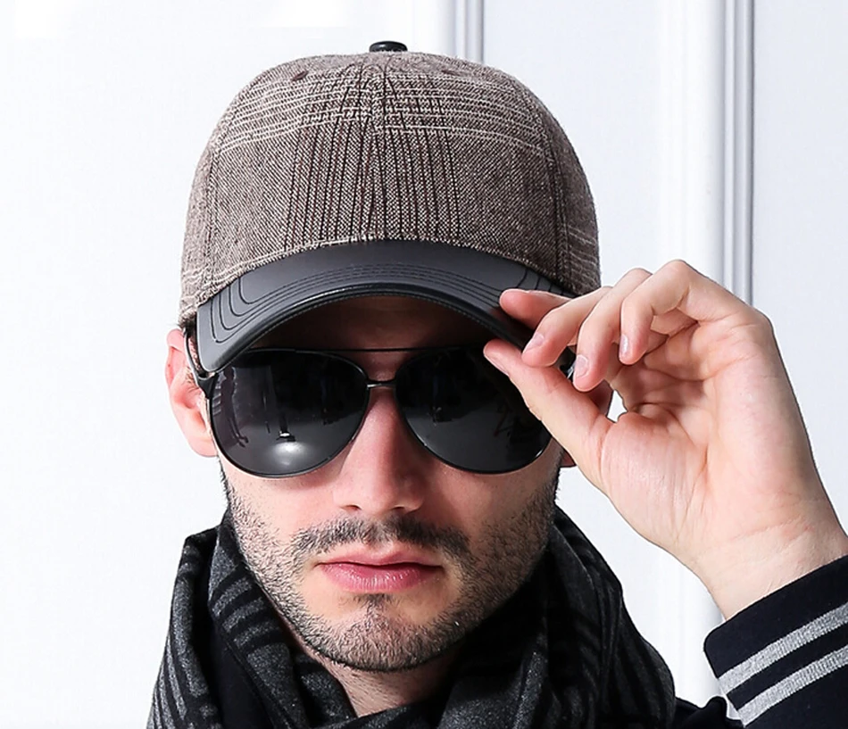 6cs/Lot Fashion Designer Men Cotton Baseball Cap for Spring Autumn 2017