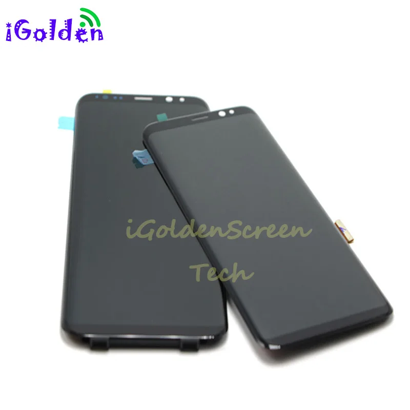 ЖК дисплей с рамкой для Samsung S8 сменный SAMSUNG Galaxy Plus G955 G950 G950F сенсорным экраном и