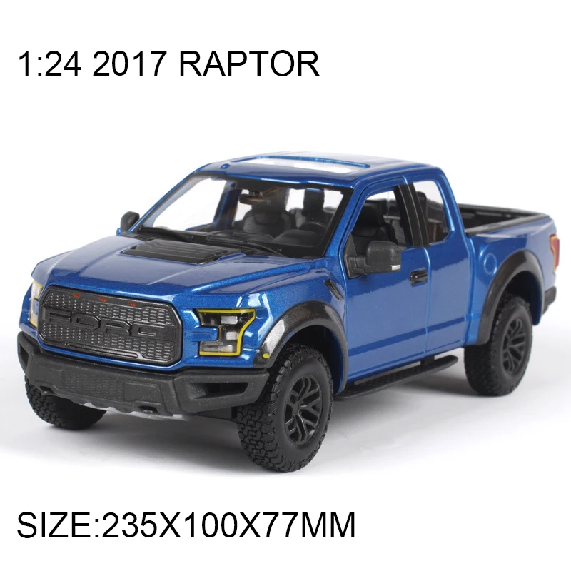 Pickup 1:24 Diecast Model Car 2017 Raptor F150 1:24 Alloy Car Model Toy Vehicle Model Cars Alloy Model Toys Gift Kid Toy Pickup 1:24 Diecast Model Car 2017 Raptor F150 1:24 Alloy Car Model Toy Vehicle Model Cars Alloy Model Toys Gift Kid Toy