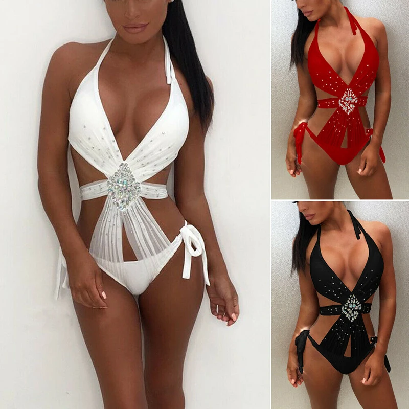 luxury one piece swimwear