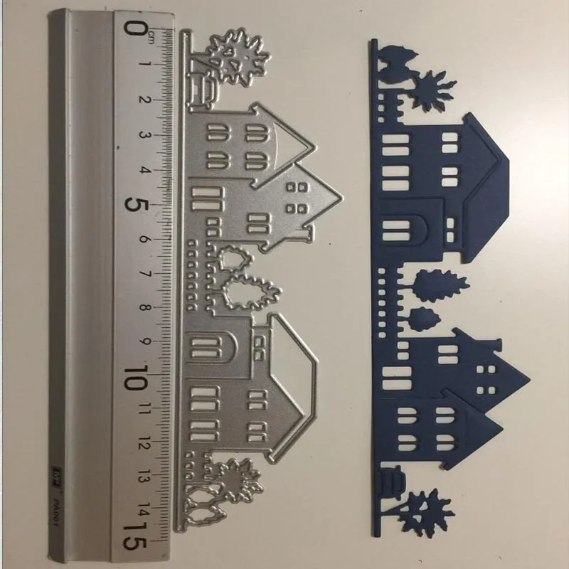 House Style Embossing Cutting Dies Stencil Stamps For Diy Scrapbooking