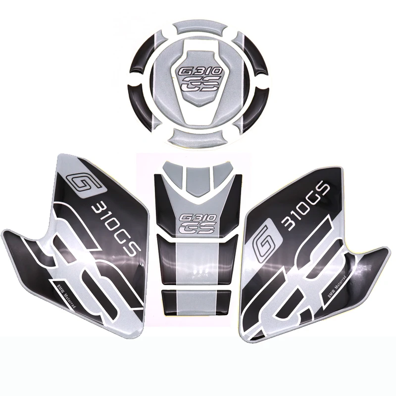 

New Motorcycle Accessories Real Tank Pad Gas Fuel Sticker Moto Decal Emblem Protector FOR BMW G310GS G 310GS G 310 GS
