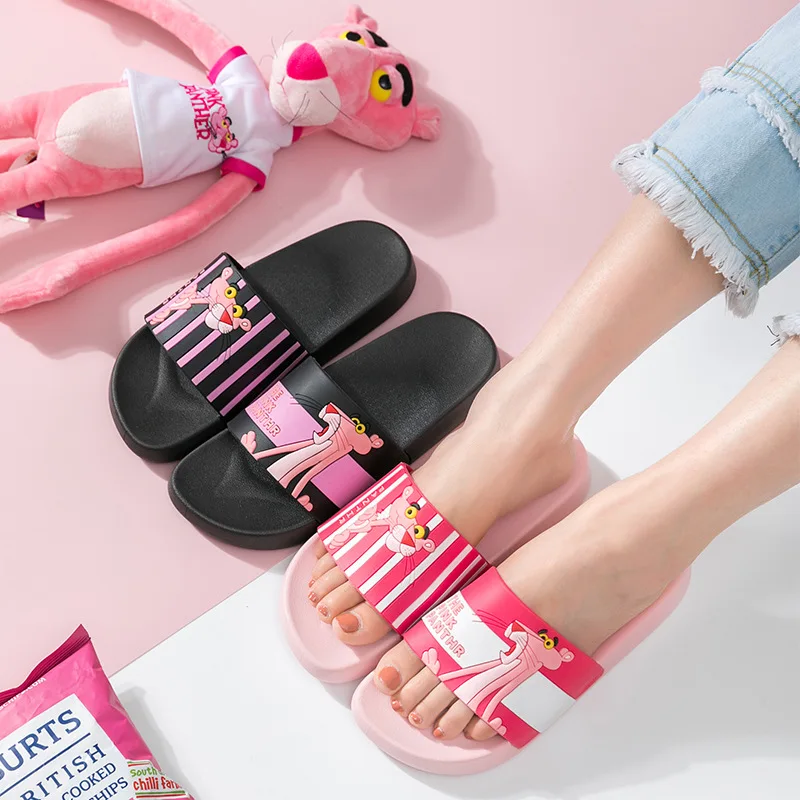 pink panther flip flops