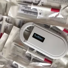 Readell x1pc животное Ручной Считыватель RFID 134,2 кГц+ x60pcs 2,12*12 мм животное микрочип инжектор FDX-B