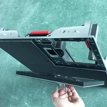 Крытый передний обслуживание светодиодный дисплей Настенный монтажный экран всасывающий магнит светодиодный дисплей P3.91 светодиодный экран 500*500*80 мм