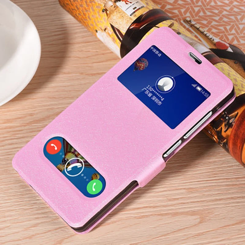 Для huawei Honor 3C чехол для телефона с окошком для просмотра из искусственной кожи в виде ракушки для huawei Honor 3 C флип чехол H30-T00 H30-T10 H30-U10 задняя крышка