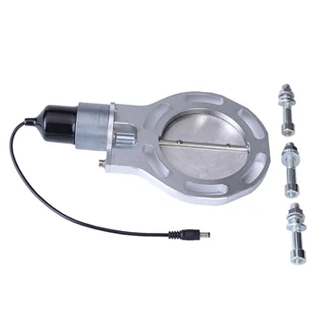 

4.0 Inch Stainless Steel Headers Y Pipe Electric Exhaust CutOut Vavle Cut Out Kit Remote Control Kits Exhaust Catback Down Pipe