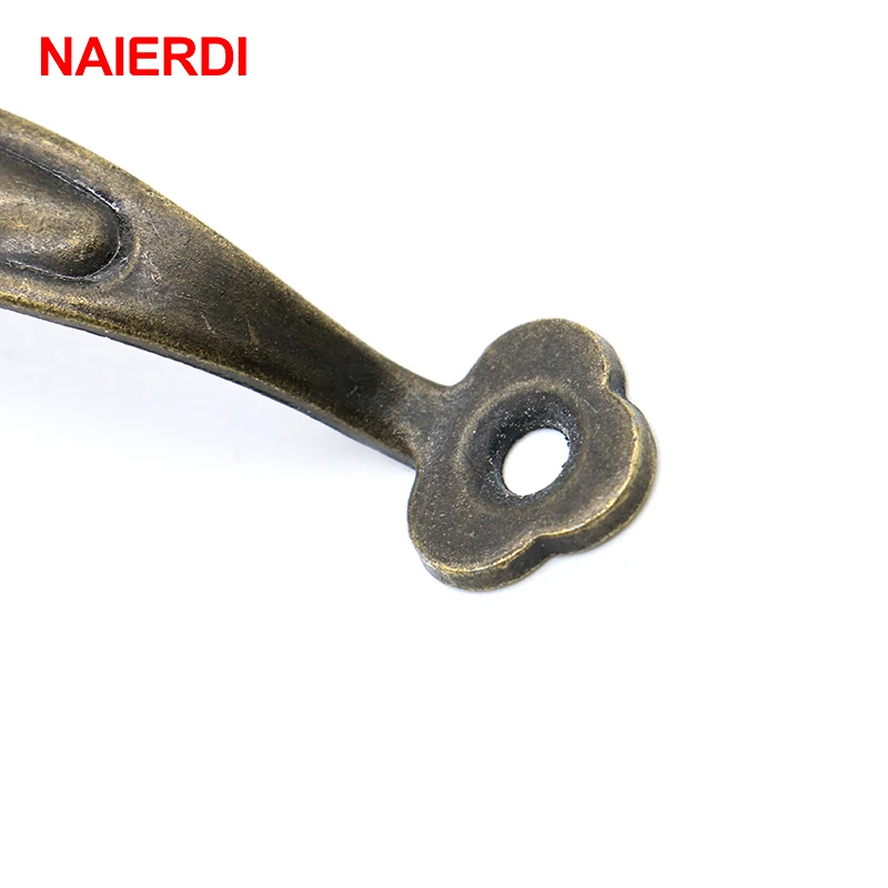 NAIERDI 2PCS Antique Bronze Cabinet Pulls Drawer Door Knobs Jewelry Box Handles Cupboard Wooden Vintage Handles Hardware NAIERDI 2PCS Antique Bronze Cabinet Pulls Drawer Door Knobs Jewelry Box Handles Cupboard Wooden Vintage Handles Hardware