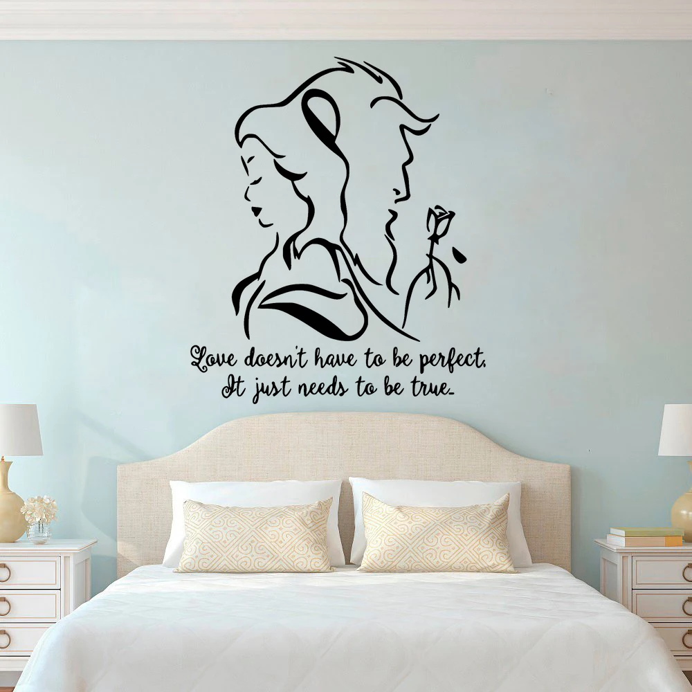 Beauty And The Beast Wall Decal Romantic Vinyl Wall Sticker Bedroom Living Room Decor Lover Gift Removable Movie Mural L913 Aliexpress Home Garden Beauty And The Beast Wall Decal Romantic Vinyl Wall Sticker Bedroom Living Room Decor Lover Gift Removable Movie Mural L913 Aliexpress Home Garden