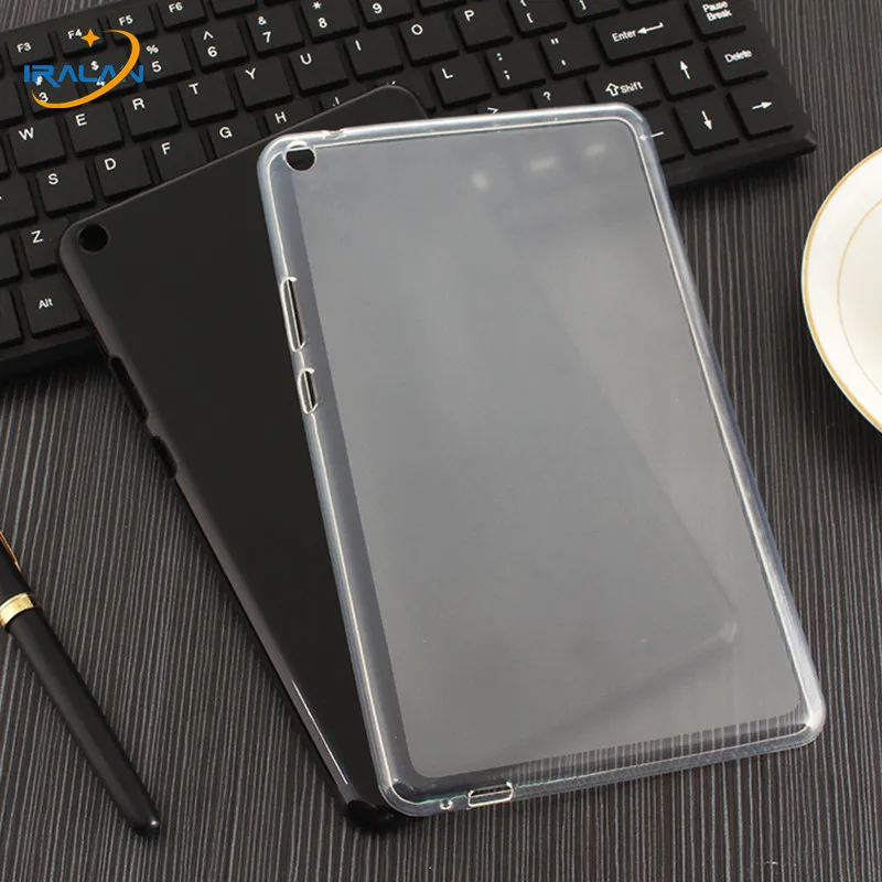 

2018 NewUltra Thin Soft Silicone TPU Cover Case For Xiaomi MiPad 4 Mi Pad 4 Pad4 8.0 inch Tablet waterproof Skin Shell Fundas