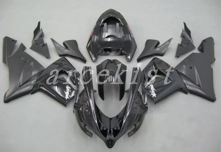 

New ABS Motorcycle bike Fairings Kit Fit for kawasaki Ninja ZX-10R ZX10R 2004 2005 04 05 10R Bodywork Set black USA