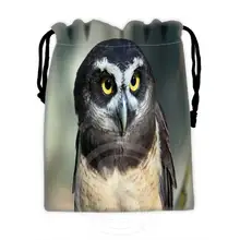 Высокое качество пользовательские сова#5 drawstring Сумки для мобильного телефона планшета ПК упаковка подарок Bags18X22cm SQ00715-@ H0312