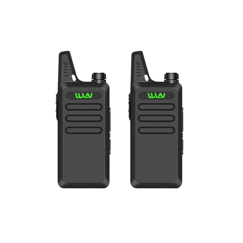 2 шт./лот WLN KD-C1 радиоприемник приемопередатчика черный UHF 400-470 МГц мини-Рация Беспроводная радиостанция