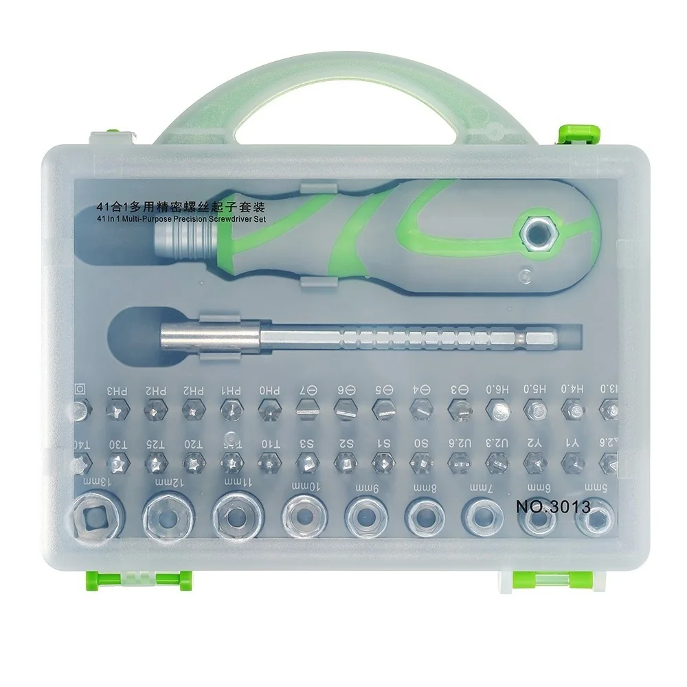 

Screwdriver Kit 41 in 1 Retractable Magnetic Driver Kit Hand Tools Set Professional Repair Tool Kit with 39 Precision Bits