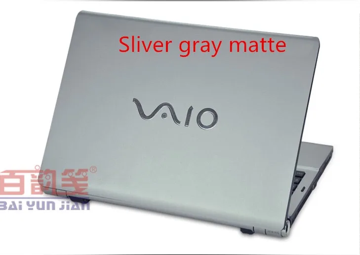 Ноутбук углеродного волокна виниловая кожа Наклейка Обложка для MSI P65 Creator 15,6" - Цвет: Silver gray Matte