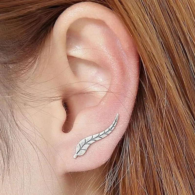 feather earrings