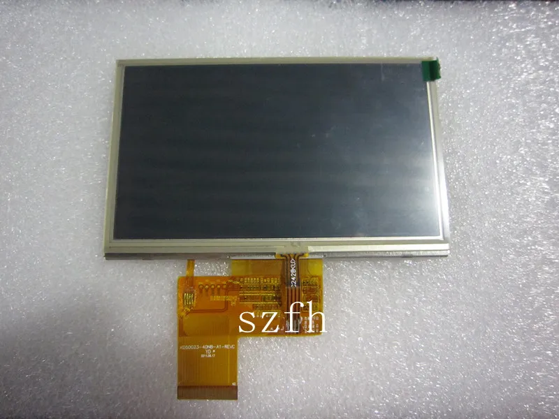 

Free shipping 5 inch LCD KD50G23-40NB-A1 with touch screen for GPS Navigation