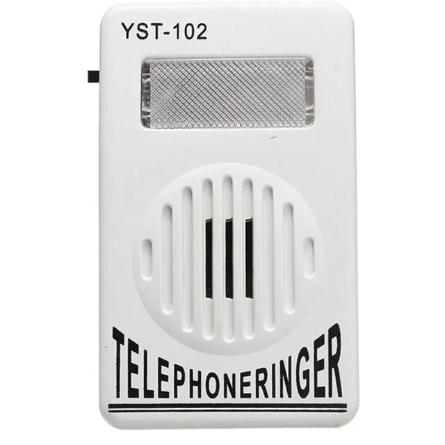 Practical Extra-Loud Telephone Ringer Strobe Light Ringer Phone Ringing Help Ringers Ringtones Amplifier