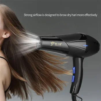 

5 In 1 Professional Hair Dryer 2200W Large Power Anion Hair Repairing Hairdryer Quick Drying Air Blower For Salon Styling Tools