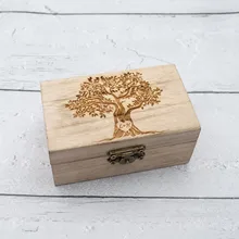 Family Tree Wedding Ring Box,Tree Of Life Jewelry Box,Personalized Ring Box For Engagement,Custom Ring Bearer Box