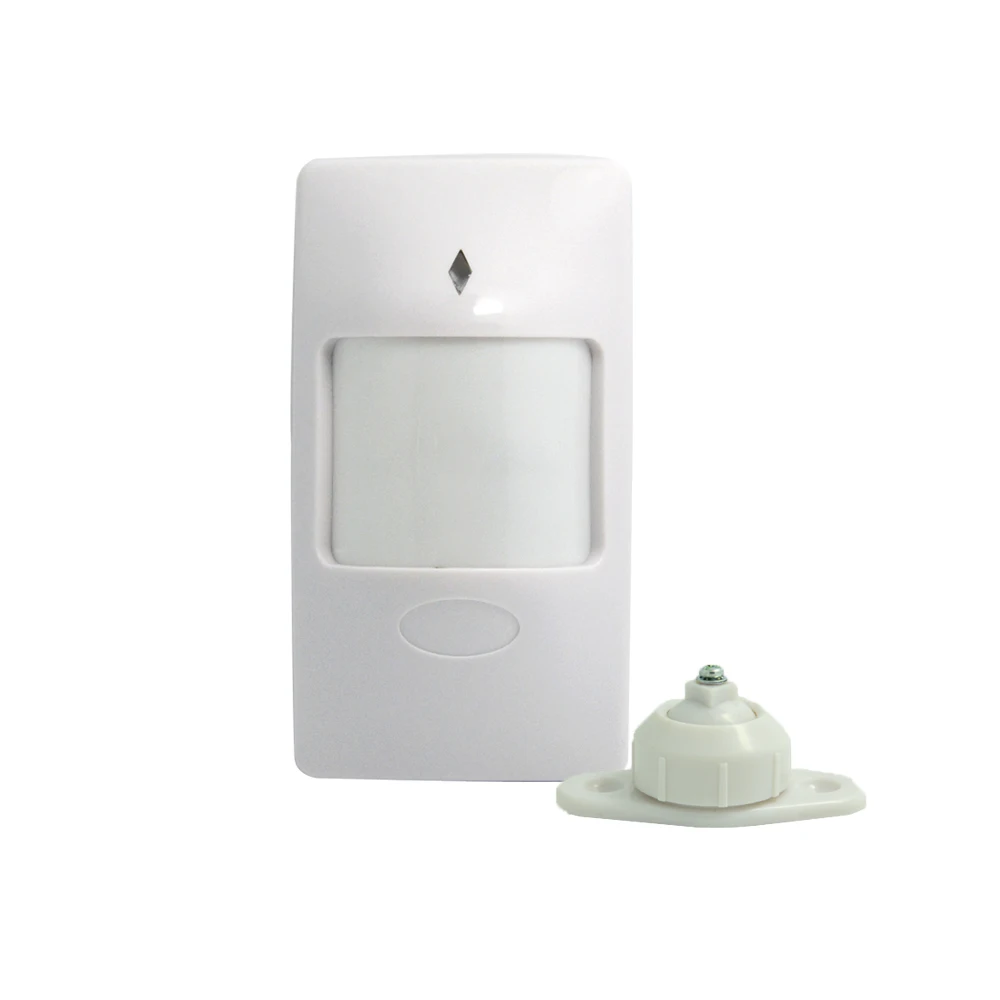 1 pcs Indoor wall mounted PIR Motion detector with holder self defense intruder font b