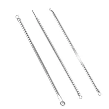 Удаление акне 3 шт прыщ, шрам, акне удаление акне набор инструментов для удаления Прямая горячая укладка 17sep27-24