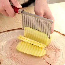 Multifunctional Stainless Steel Vegetable Slice Wavy Potato Cut Flower Knife Fruit And Vegetable Slice Cutting Knife stainless steel manual slice tomato fruits and vegetables more chopper slice cutting machine