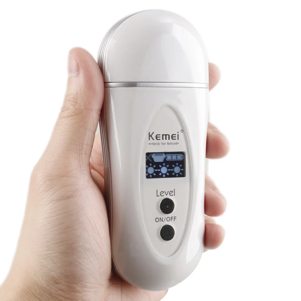 Kemei KM-6810 инфракрасный эпилятор для женщин бритва электрическая бритва шерсть эпилятор для бритья Женская бритва, средства для ухода для женщин